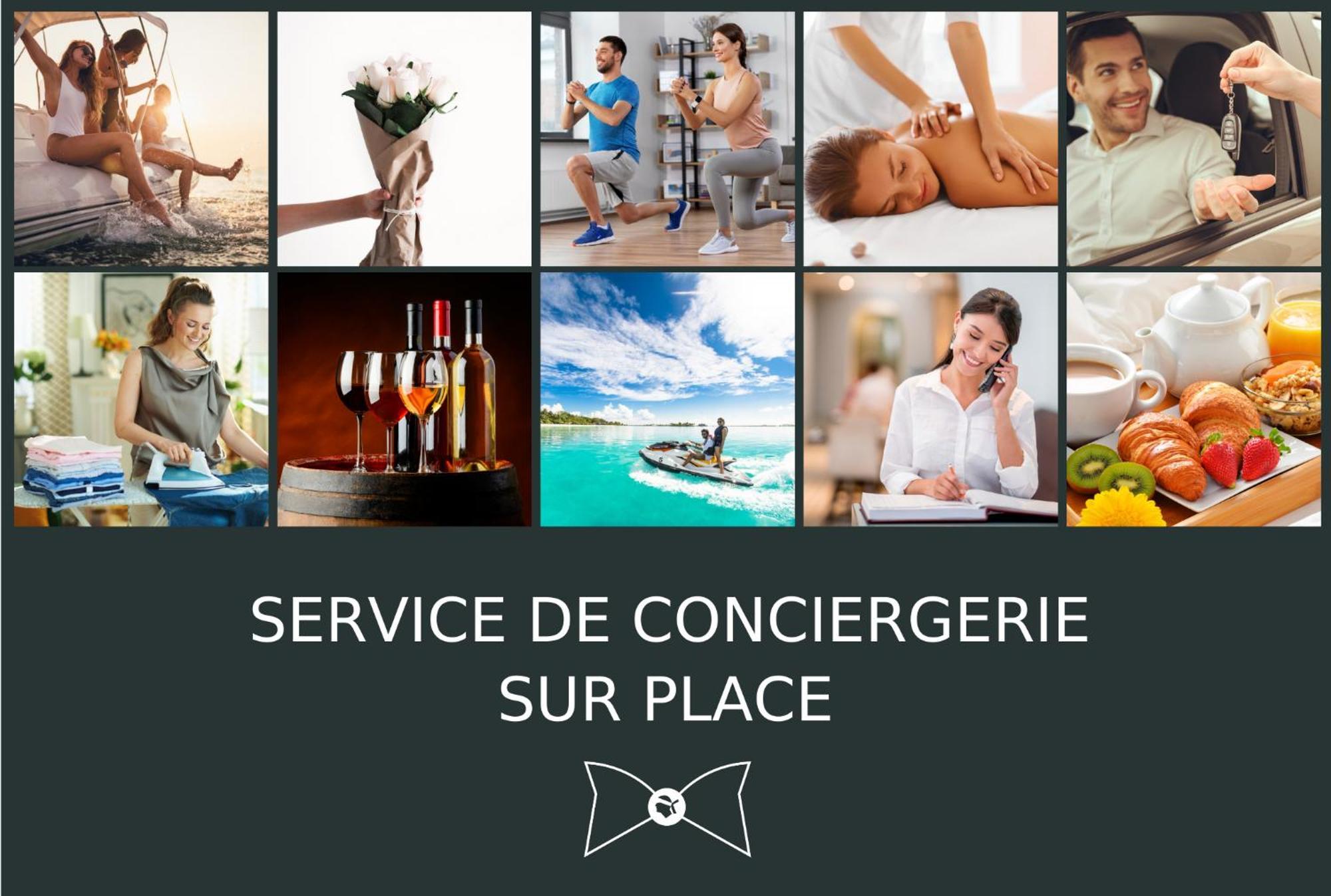 Superbe T2 Vue Mer - Piscine & Plage A 100M อฌักซิโอ้ ภายนอก รูปภาพ